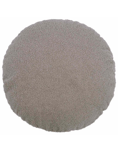 Federa 2 pcs HEERLEN Grigio Chiaro Ø 60 cm Bouclé