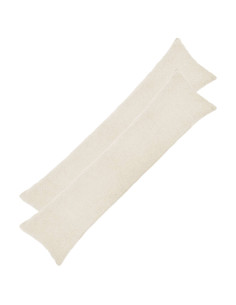 Federa 2 pcs HEERLEN Crema 40 x 145 cm Bouclé