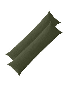 Federa 2 pcs HEERLEN Verde 40 x 145 cm corduroy