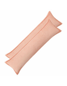 Federa 2 pcs HOUTEN Rosa 40 x 145 cm Bouclé 2