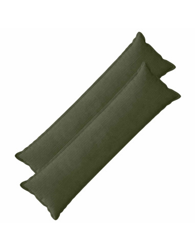 Federa 2 pz HOUTEN Verde 40 x 145 cm corduroy