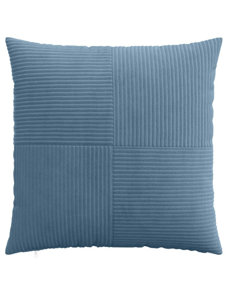 Federa 6 pcs ALMELO Blu 65 x 65 cm corduroy