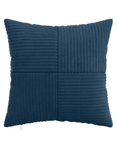 Federa 12 pcs ALMELO Blu navy 40 x 40 cm corduroy 2