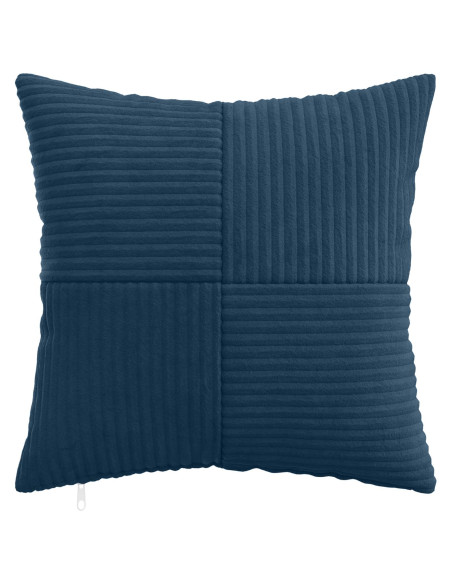Federa 12 pcs ALMELO Blu navy 50 x 50 cm corduroy