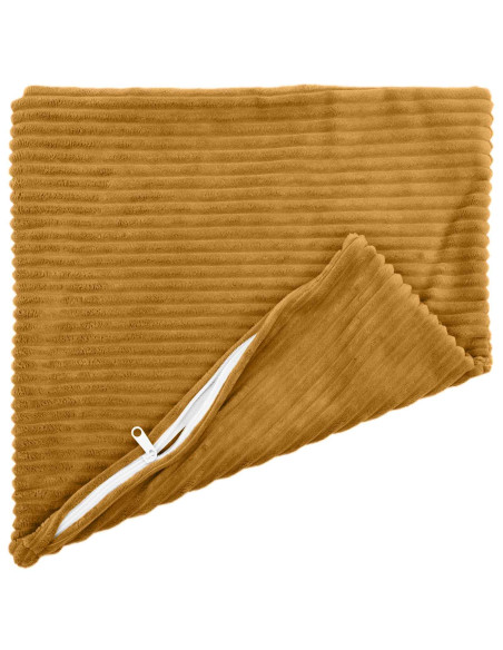 Federa 12 pcs HEERLEN Giallo 50 x 50 cm corduroy