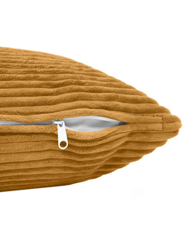 Federa 12 pcs HEERLEN Giallo 50 x 50 cm corduroy