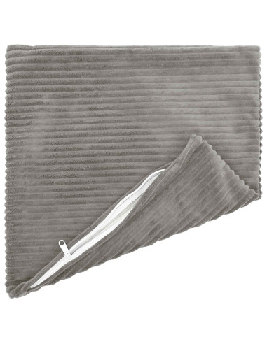 Federa 12 pcs HEERLEN Grigio Chiaro 45 x 45 cm corduroy