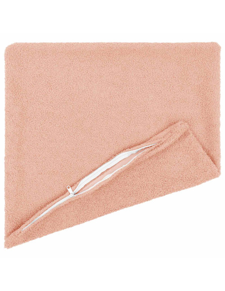 Federa 12 pcs HEERLEN Rosa 40 x 40 cm Bouclé