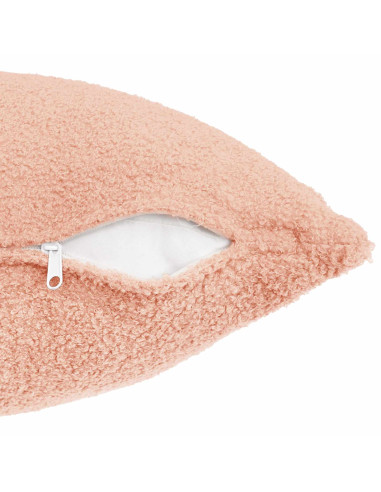 Federa 12 pcs HEERLEN Rosa 45 x 45 cm Bouclé