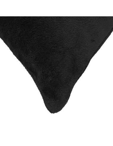 Federa 12 pz HEERLEN Nero 45 x 45 cm Flanella