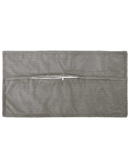 Federa 12 pz HOUTEN Grigio Chiaro 40 x 80 cm corduroy