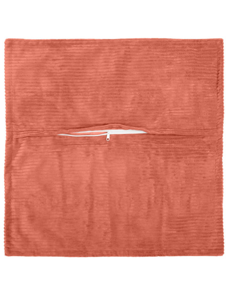 Federa 12 pz HOUTEN Rosso Arancio 40 x 40 cm corduroy