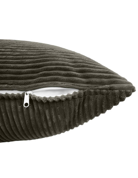 Federa 2 pcs ALMELO Antracite 30 x 30 cm corduroy