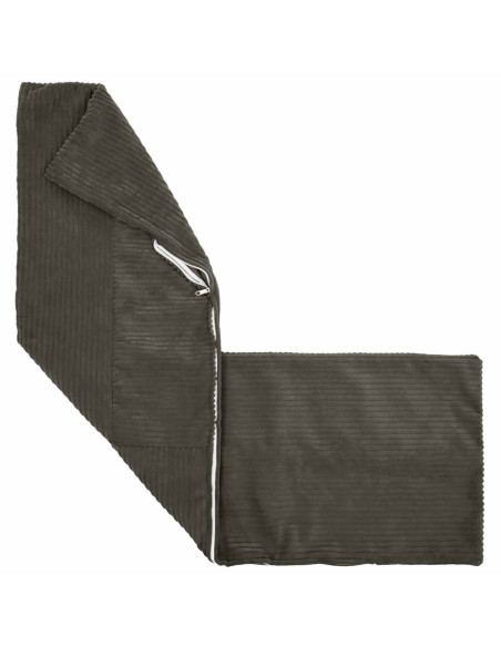 Federa 2 pcs ALMELO Antracite 40 x 145 cm corduroy