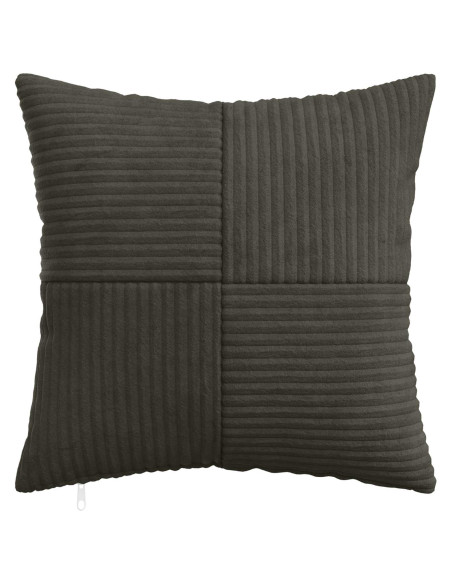 Federa 2 pcs ALMELO Antracite 40 x 40 cm corduroy
