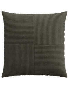 Federa 2 pcs ALMELO Antracite 70 x 70 cm corduroy 2