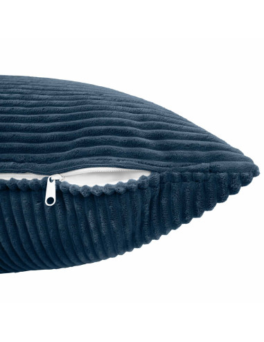 Federa 2 pcs ALMELO Blu navy 35 x 35 cm corduroy