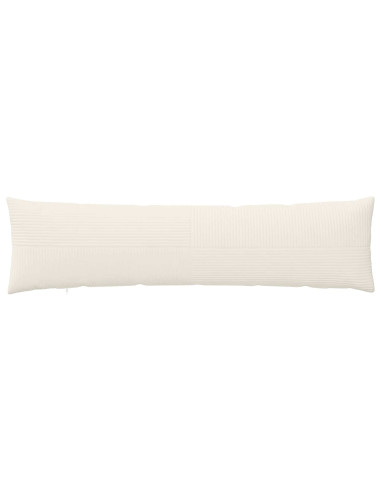 Federa 2 pcs ALMELO Crema 40 x 145 cm corduroy