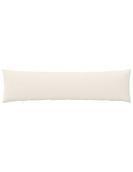Federa 2 pcs ALMELO Crema 40 x 145 cm corduroy