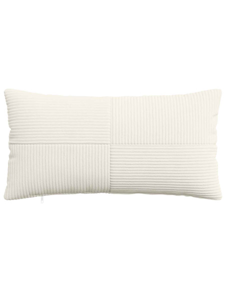 Federa 2 pcs ALMELO Crema 40 x 70 cm corduroy