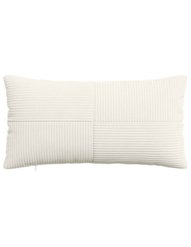 Federa 2 pcs ALMELO Crema 40 x 70 cm corduroy