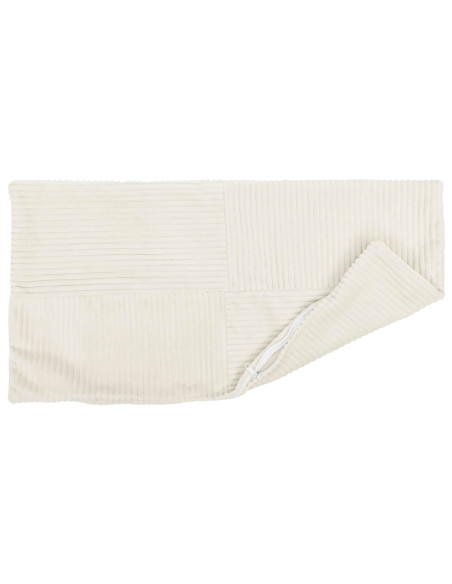 Federa 2 pcs ALMELO Crema 40 x 70 cm corduroy