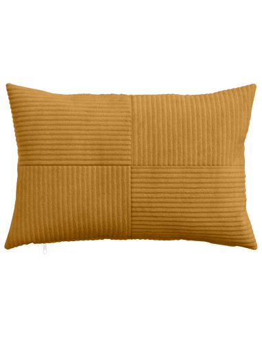 Federa 2 pcs ALMELO Giallo 40 x 60 cm corduroy