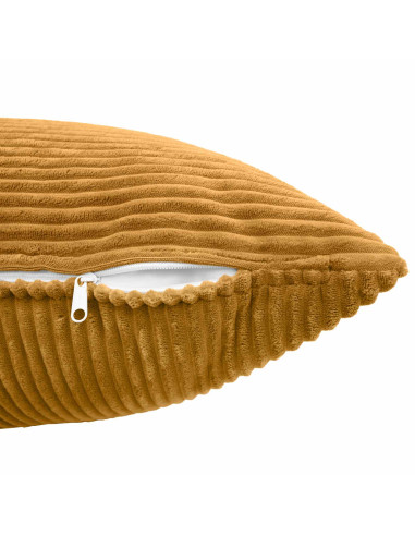 Federa 2 pcs ALMELO Giallo 40 x 70 cm corduroy