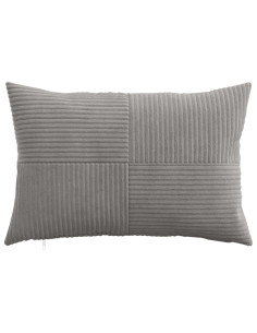 Federa 2 pcs ALMELO Grigio Chiaro 30 x 50 cm corduroy 2