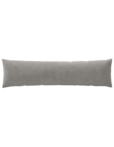 Federa 2 pcs ALMELO Grigio Chiaro 40 x 145 cm corduroy
