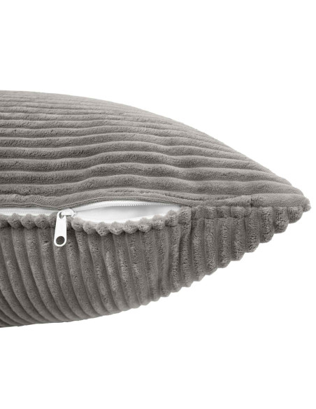 Federa 2 pcs ALMELO Grigio Chiaro 40 x 145 cm corduroy