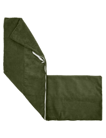 Federa 2 pcs ALMELO Verde 40 x 145 cm corduroy
