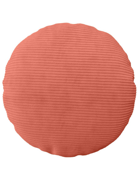 Federa 2 pcs HEERLEN Rosso Arancio Ø 40 cm corduroy