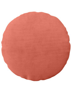 Federa 6 pcs HEERLEN Rosso Arancio Ø 40 cm corduroy 2