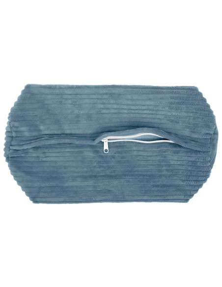 Federa 6 pcs HEERLEN Blu Ø 15 x 40 cm corduroy