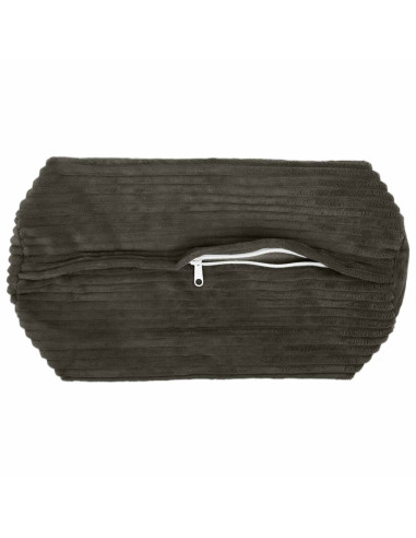 Federa 2 pcs HEERLEN Antracite Ø 15 x 40 cm corduroy