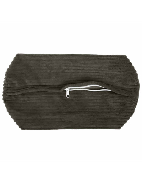 Federa 2 pcs HEERLEN Antracite Ø 15 x 40 cm corduroy