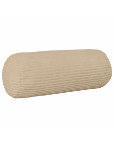 Federa 2 pcs HEERLEN Tortora Ø 15 x 40 cm corduroy 2