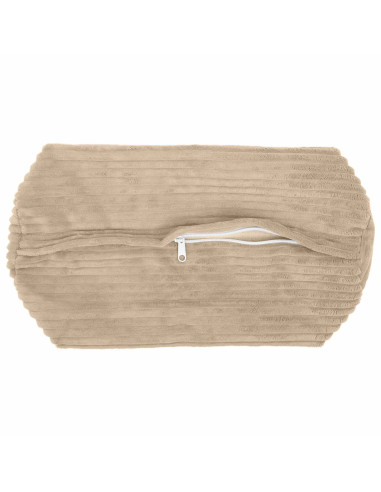 Federa 2 pcs HEERLEN Tortora Ø 15 x 40 cm corduroy