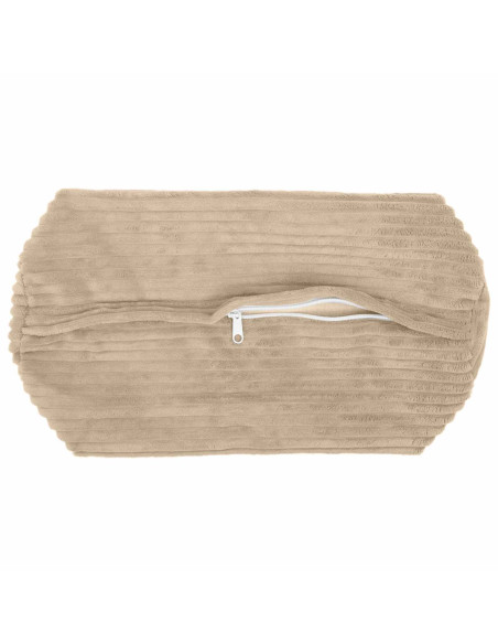 Federa 2 pcs HEERLEN Tortora Ø 15 x 40 cm corduroy
