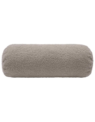 Federa 2 pcs HEERLEN Grigio Chiaro Ø 15 x 40 cm Bouclé