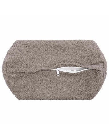 Federa 2 pcs HEERLEN Grigio Chiaro Ø 15 x 40 cm Bouclé