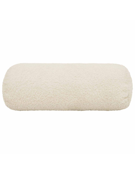 Federa 2 pcs HEERLEN Crema Ø 15 x 40 cm Bouclé