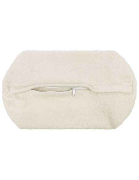 Federa 2 pcs HEERLEN Crema Ø 15 x 40 cm Bouclé