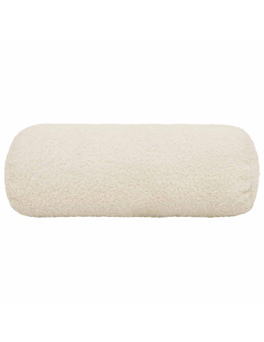 Federa 6 pcs HEERLEN Crema Ø 15 x 40 cm Bouclé