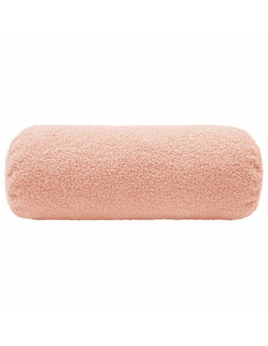 Federa 6 pcs HEERLEN Rosa Ø 15 x 40 cm Bouclé
