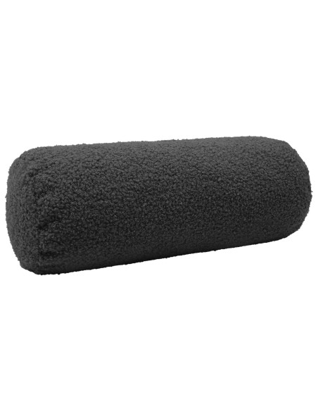 Federa 6 pcs HEERLEN Grigio Scuro Ø 15 x 40 cm Bouclé