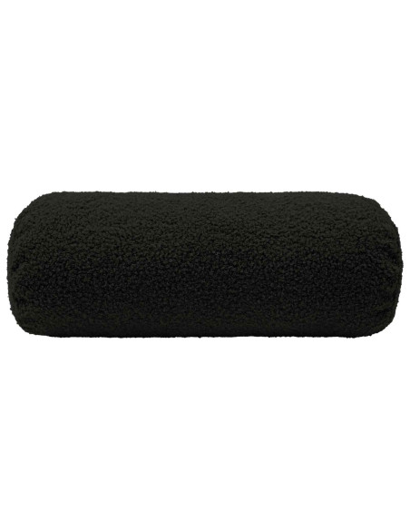 Federa 2 pcs HEERLEN Nero Ø 15 x 40 cm Bouclé