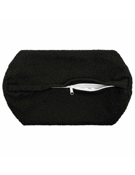 Federa 2 pcs HEERLEN Nero Ø 15 x 40 cm Bouclé