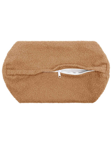 Federa 6 pcs HEERLEN Beige Ø 15 x 40 cm Bouclé
